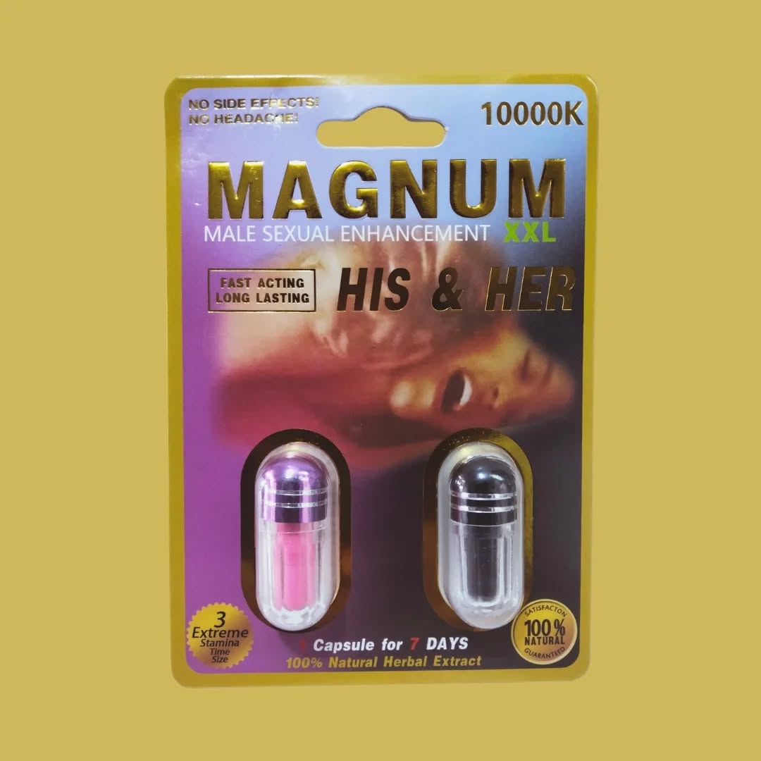 Magnum His & Her XXL – Cápsulas potenciadoras para él y ella