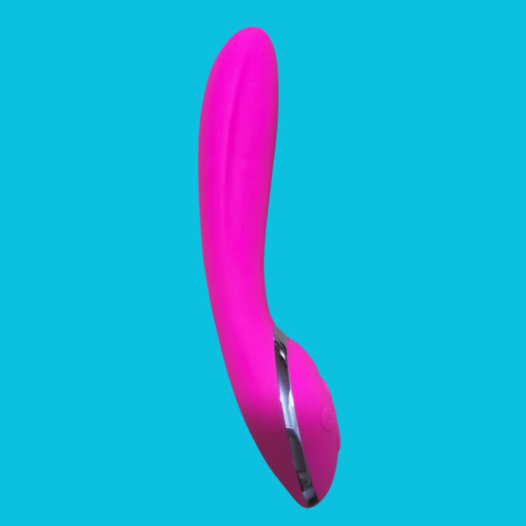 Vibrador Banana Silicona Premium 27 Funciones – Discreto y Recargable USB