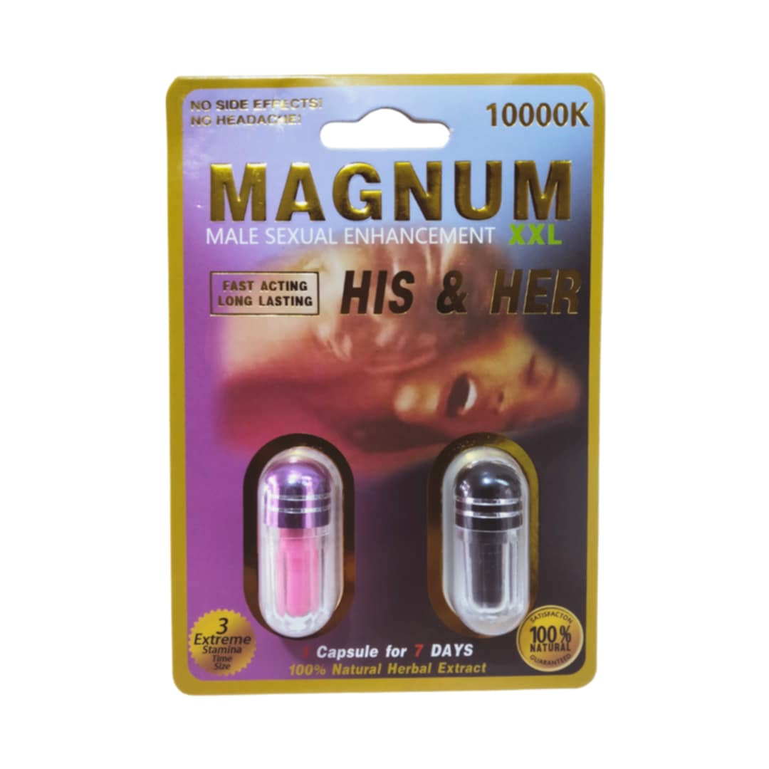 Magnum His & Her XXL – Cápsulas potenciadoras para él y ella