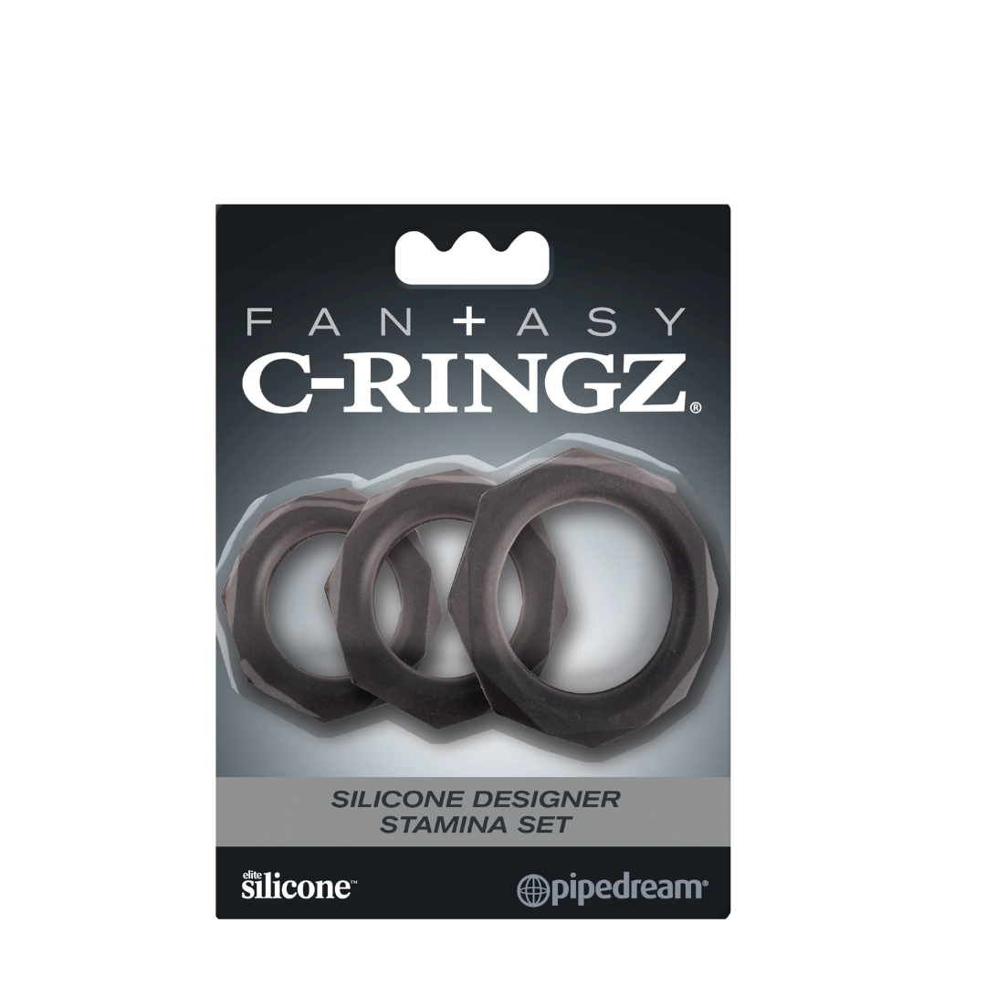 Set de 3 Anillos Fantasy C-Ringz de Silicona Premium para Mayor Rendimiento