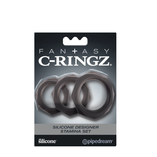 Set de 3 Anillos Fantasy C-Ringz de Silicona Premium para Mayor Rendimiento