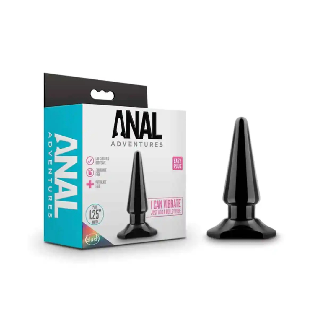 Plug Anal Easy Plug | Con Espacio para Bala Vibradora