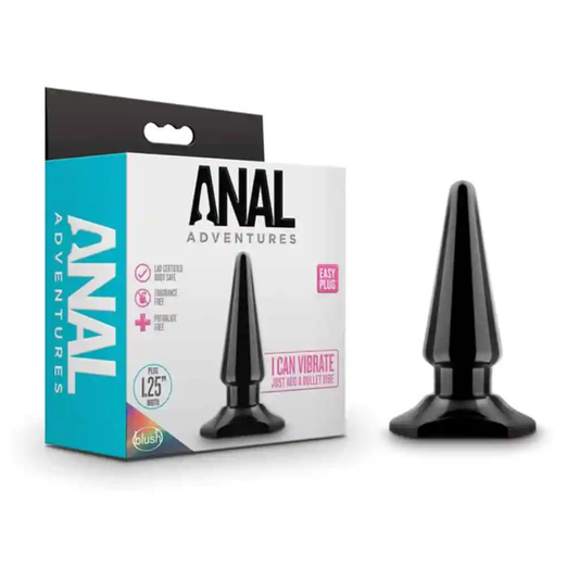 Plug Anal Easy Plug | Con Espacio para Bala Vibradora