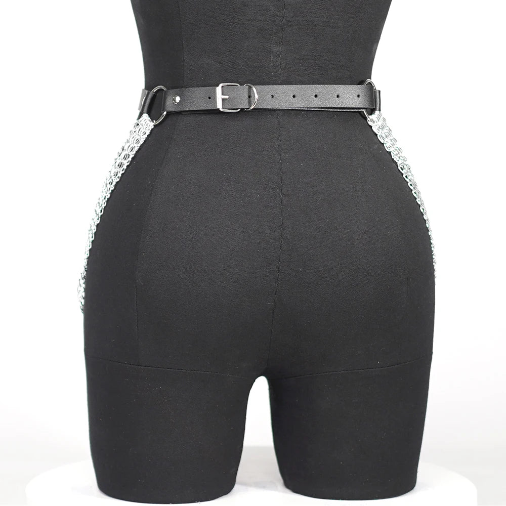 ShadowLeg Harness – Arnes de Pierna y Cintura Fetish con Estilo Gótico