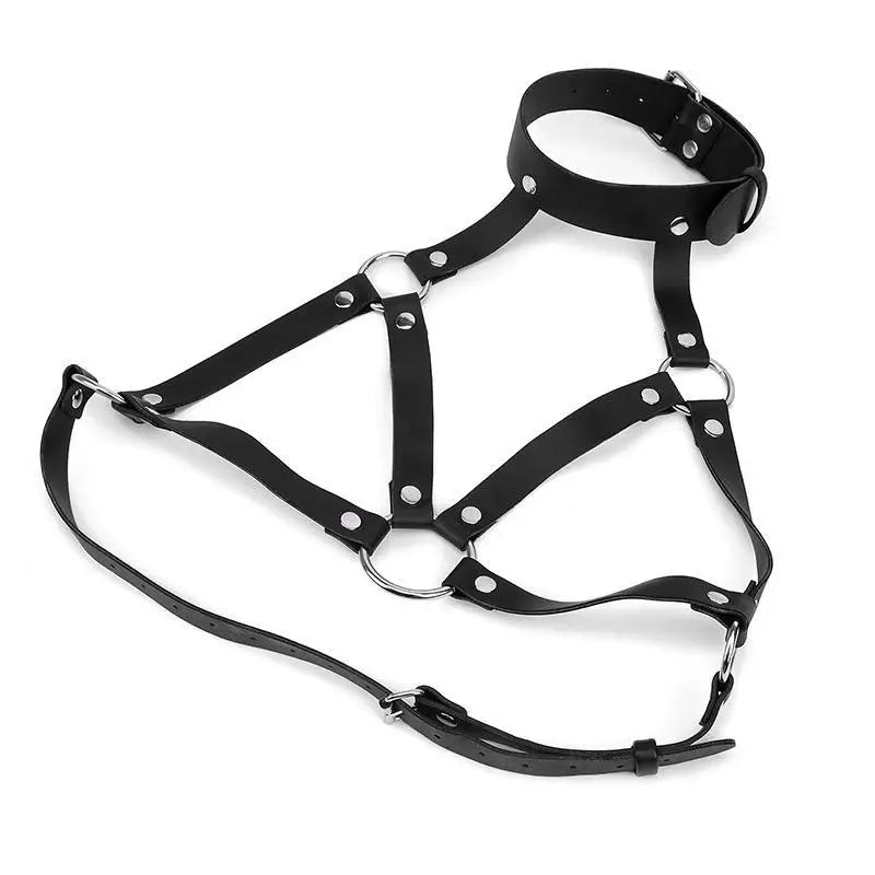 DarkLuxe Harness – Arnés de Pecho Erótico y Lencería Fetish de Alto Impacto
