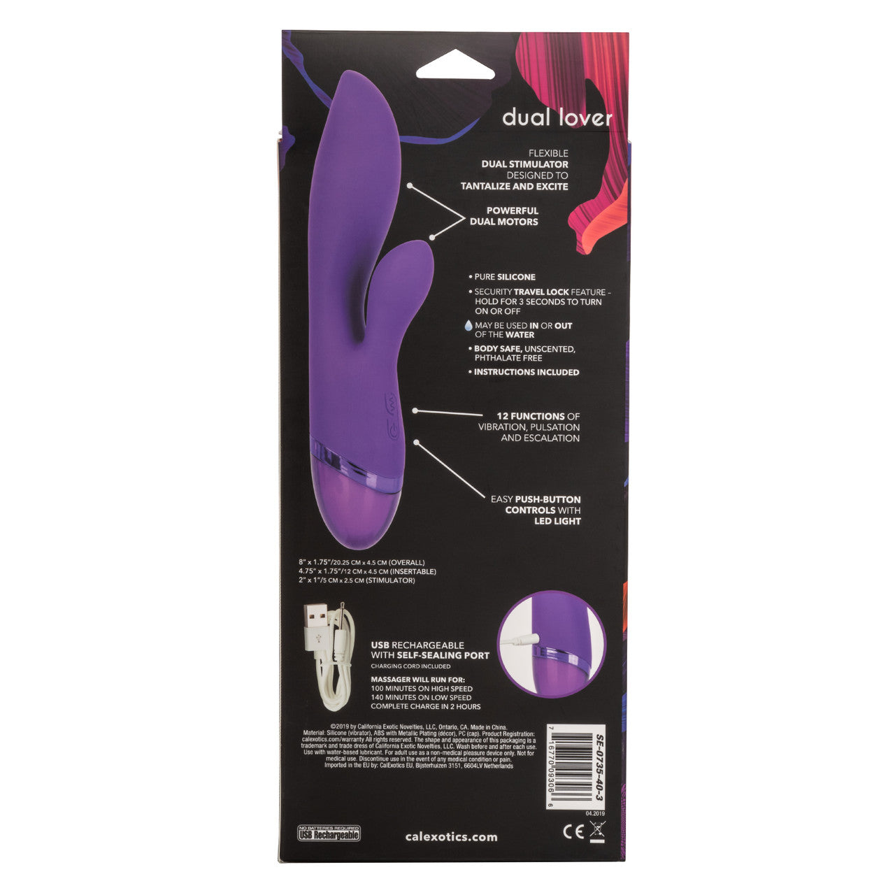 Aura vibrador dual