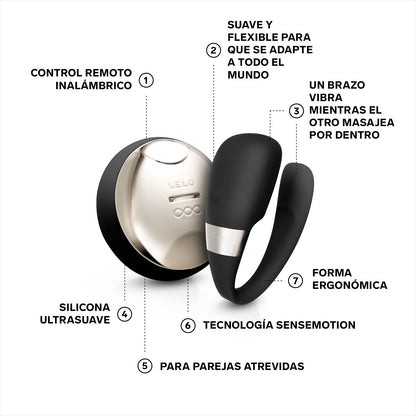 TIANI™ 3 Masajeador para parejas con mando a distancia