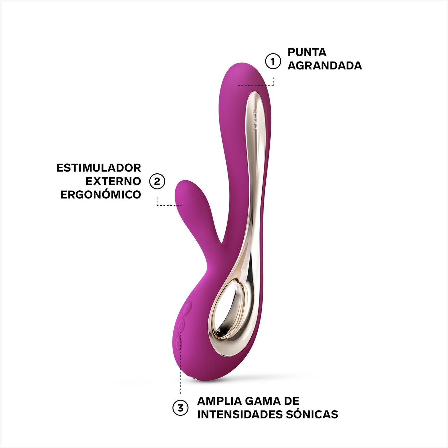 SORAYA™ 2 vibrador para punto G y clítoris