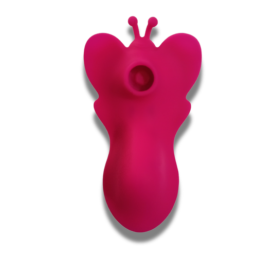 Vibrador Mariposa con Succionador y Control por App – Silicona Premium Recargable | Sex Shop México