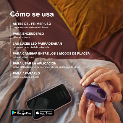 TOR™ 3 Anillo vibrador con APP