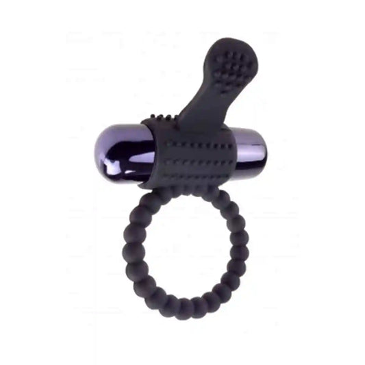 Anillo Vibrador con Estimulador de Clítoris – Silicona Premium | Sex Shop México