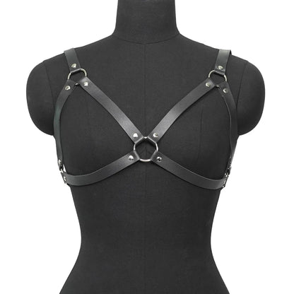 DarkLuxe Harness – Arnés de Pecho Erótico y Lencería Fetish de Alto Impacto
