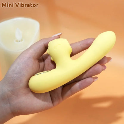 UYO Vibrador con Succionador