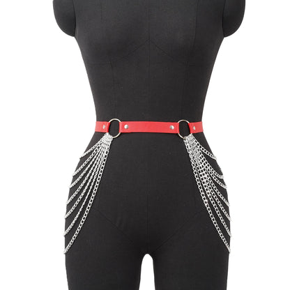 ShadowLeg Harness – Arnes de Pierna y Cintura Fetish con Estilo Gótico