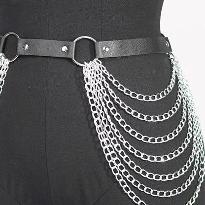 ShadowLeg Harness – Arnes de Pierna y Cintura Fetish con Estilo Gótico