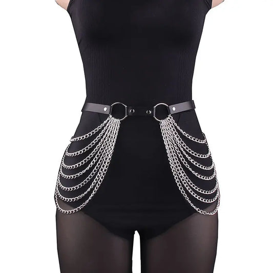 ShadowLeg Harness – Arnes de Pierna y Cintura Fetish con Estilo Gótico
