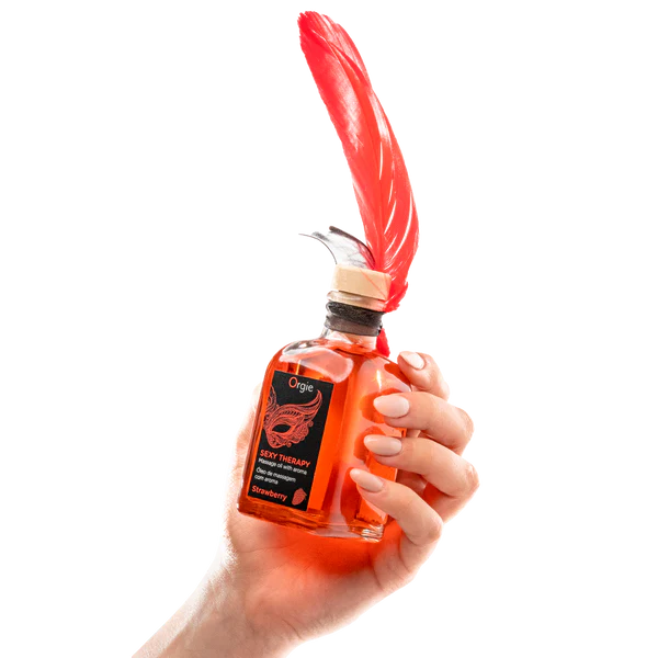 Set de Masaje Sexy Therapy Kissable Sabor Fresa – Experiencia Sensorial Lips Massage con Efecto Cálido