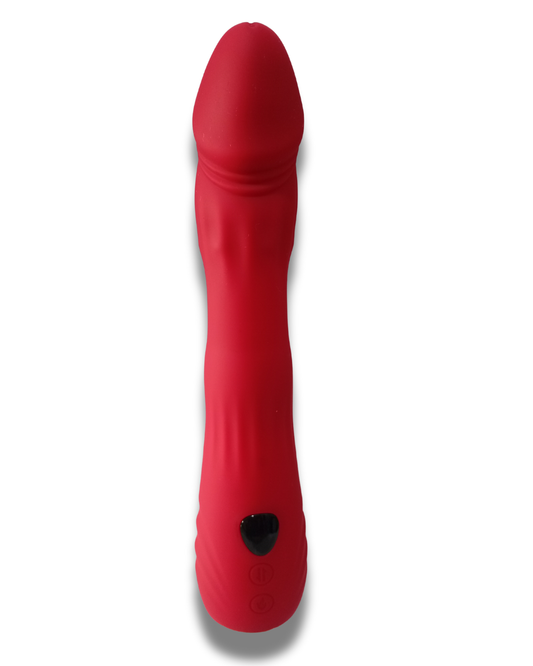 Vibrador Premium Thermo Wave 9X con Anillo de Balines