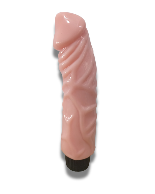Vibrador Realista Recargable 19.5 x 5.5 cm | Silicona Premium & Textura Ultra Real – Sexshop México