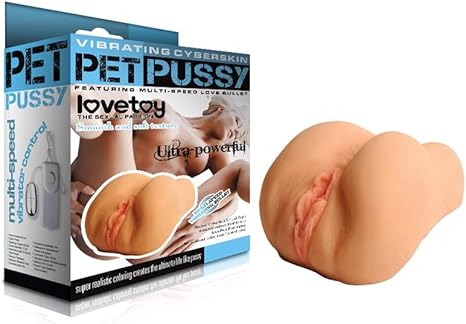 Vibrating Ciberskin Pet Pussy and Ass