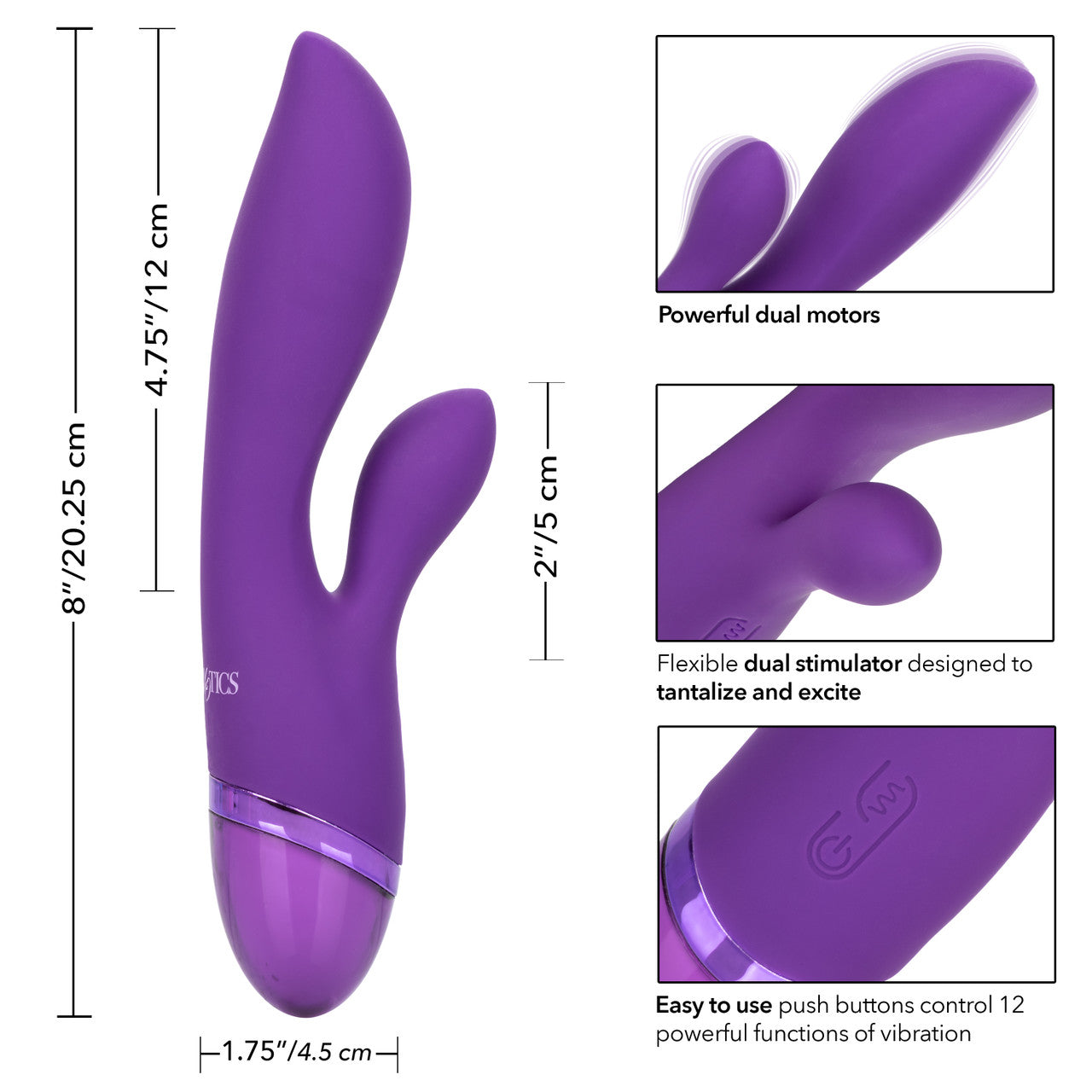 Aura vibrador dual