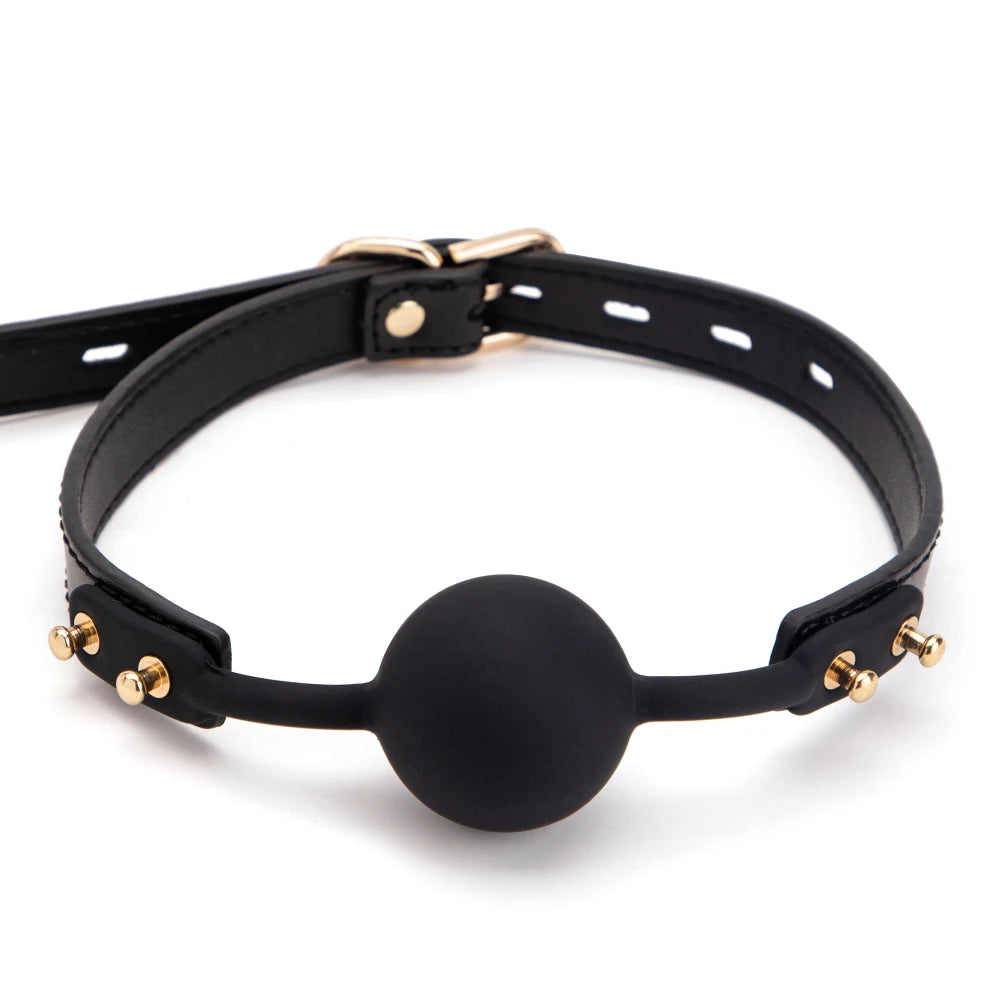 BlackWolf Deluxe: Kit BDSM de Cuero Genuino para Juegos de Dominación y Placer