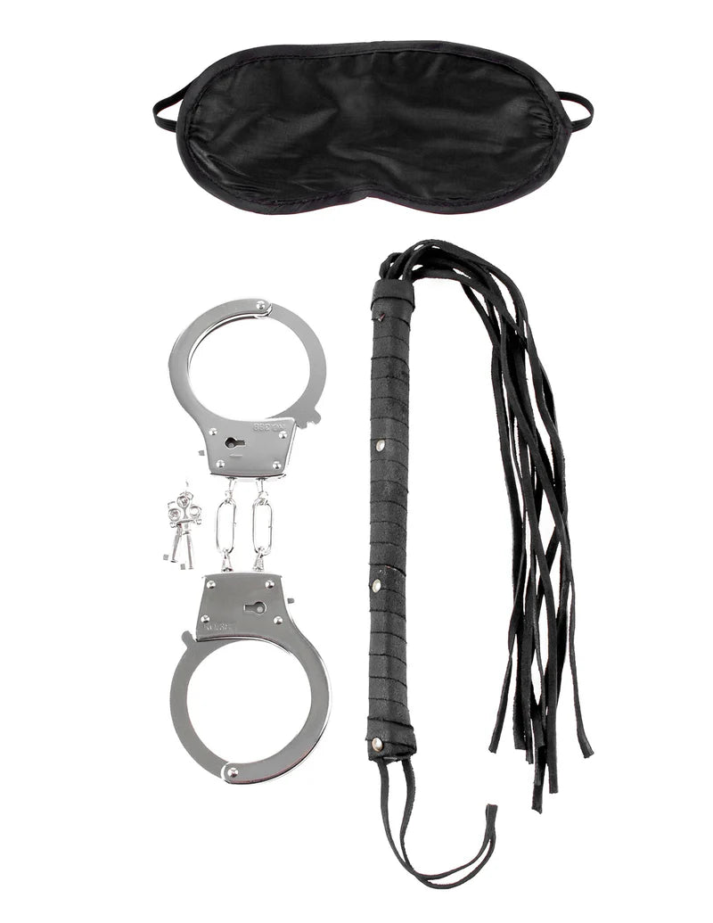 Fetish Fantasy Series – Kit BDSM con Esposas, Látigo y Antifaz | sexshop Mexico