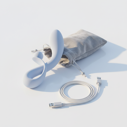 Producto con cable USB-C y estuche